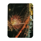 Parade voor torchlight en vuurwerk tijdens de wint magneet (Verticaal)