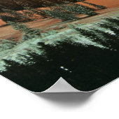 Parade voor torchlight en vuurwerk tijdens de wint poster (Hoek)