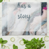 Parade - Wit Theedoek (Gevouwen)