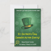 Paradefeest! Sint-Patrick's Day Uitnodigingen (Voorkant)