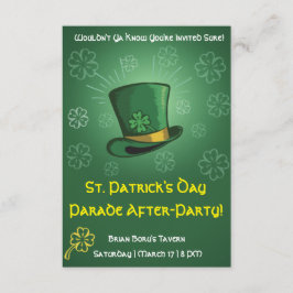 Paradefeest! Sint-Patrick's Day Uitnodigingen