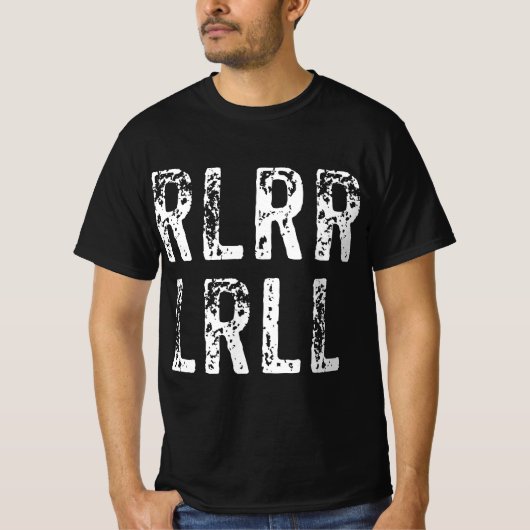 Paradiddle Drummer Musician Drumming Marching Band T-shirt (Voorkant)