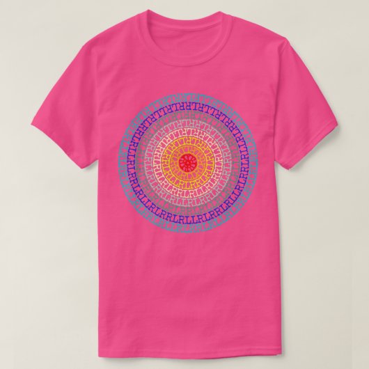Paradiddle Variaties Drummer T-shirt (Design voorkant)