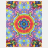 Paradigm Kaleidoscoop Fleece Deken (Voorkant)