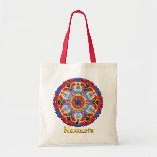Paradigm Namaste Kaleidoscope Tote Bag (Voorkant)