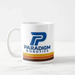 Paradigm Robotics Retro Streep Koffiemok