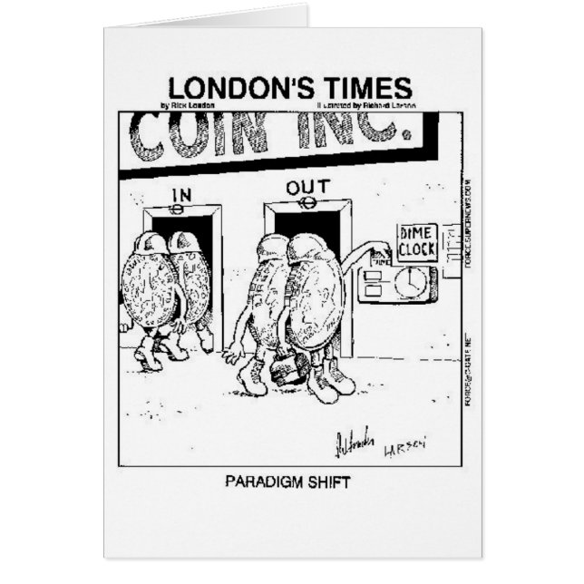 Paradigm Shift Funny Cartoon Gifts & Collectibles (Voorkant)