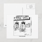 Paradigm Shift Funny Cartoon Gifts & Collectibles Briefkaart (Voorkant / Achterkant)