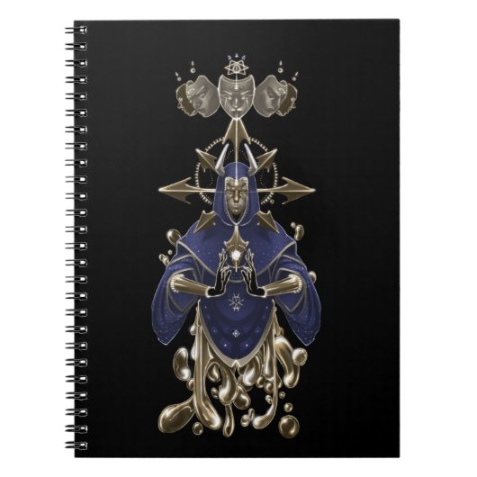 Paradigma's (donker) Magick Dagboek Notitieboek (Voorkant)
