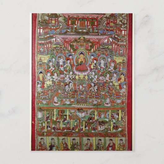 Paradijs Amitabha Briefkaart (Voorkant)