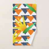 Paradijs Bloemige Tribale Jungle Bad Handdoek (Handdoek)