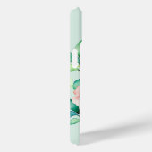 Paradijs Bloemige Waterverf Monogram Case-Mate iPhone Case (Achterkant / Rechts)