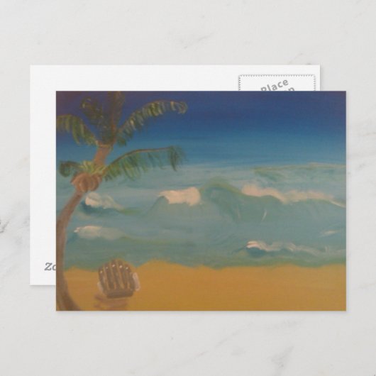 paradijs briefkaart (Voorkant / Achterkant)