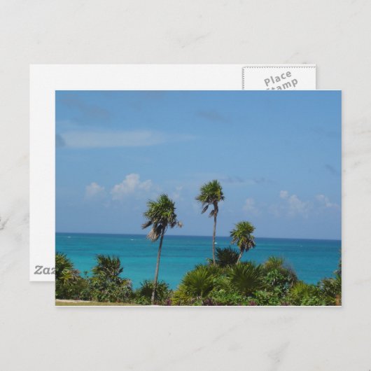 paradijs briefkaart (Voorkant / Achterkant)