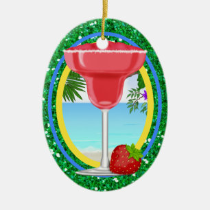 Paradijs Cocktail Keramisch Ornament