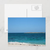 Paradijs Eiland Briefkaart (Voorkant / Achterkant)