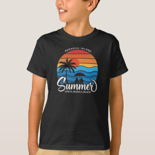 Paradijs Eiland Santa Monica Beach-35307 T-shirt