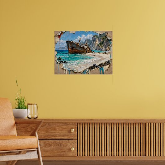Paradijs en Roest Poster (Woonkamer 2)