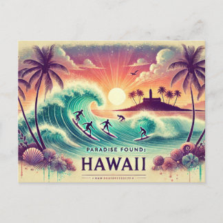Paradijs gevonden: Hawaii Briefkaart