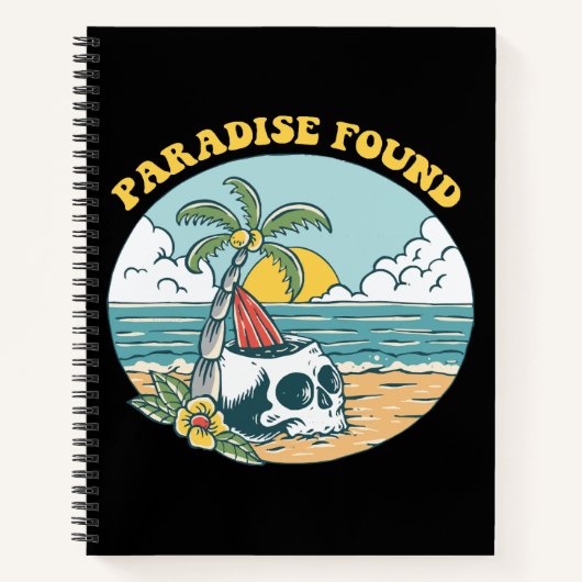 PARADIJS GEVONDEN NOTITIEBOEK (Voorkant)
