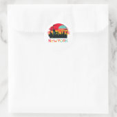 paradijs gunst liefde 7777 ronde sticker (Tas)