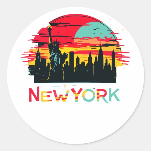 paradijs gunst liefde 7777 ronde sticker (Voorkant)