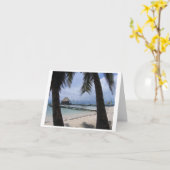 Paradijs in Belize Kaart (Gele Bloem)