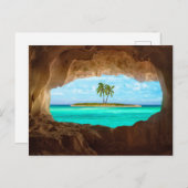 Paradijs in de Caraïben Briefkaart (Voorkant / Achterkant)