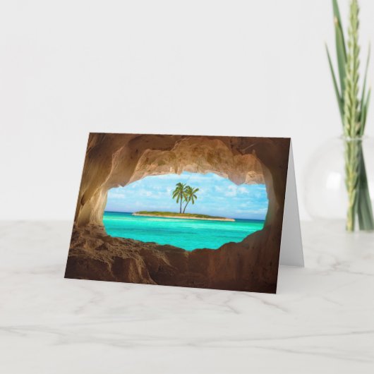 Paradijs in de Caraïben Kaart (Voorkant)