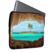 Paradijs in de Caraïben Laptop Sleeve (Voorkant Rechts)