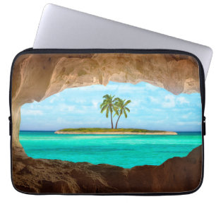 Paradijs in de Caraïben Laptop Sleeve