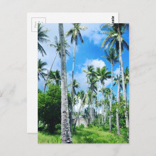 Paradijs in de Stille Oceaan Briefkaart (Voorkant / Achterkant)