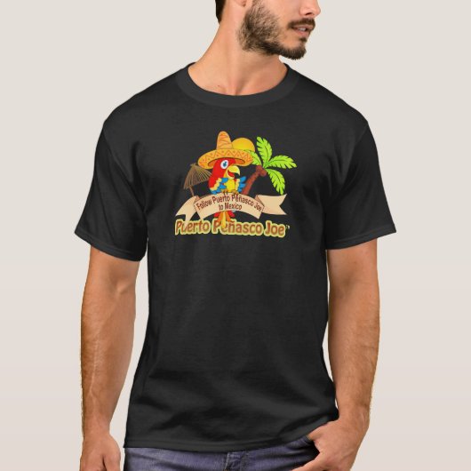 Paradijs in Mexico T-shirt (Voorkant)