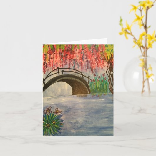 Paradijs, klein, 4 x 5,6 inch kaart (Gele Bloem)