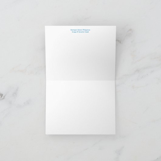 Paradijs op Aarde Notitie Kaart (Binnen)