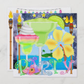 Paradijs PARTY / Luau - SRF Kaart (Voorkant / Achterkant)