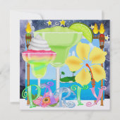 Paradijs PARTY / Luau - SRF Kaart (Voorkant)