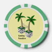 Paradijs - poker chips (Voorkant)