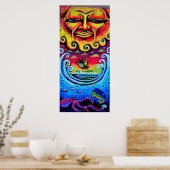 paradijs poster (Keuken)