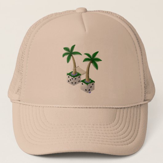 Paradijs - trucker pet (Voorkant)