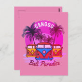 paradijs van canggu   briefkaart (Voorkant / Achterkant)