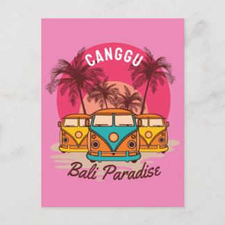 paradijs van canggu briefkaart