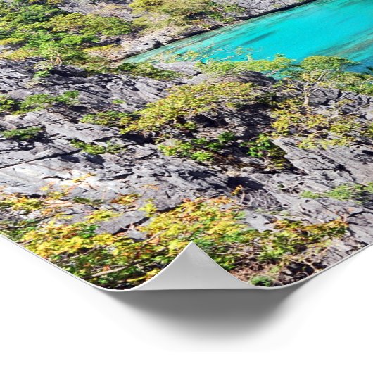 Paradijs van Palawan Poster (Hoek)