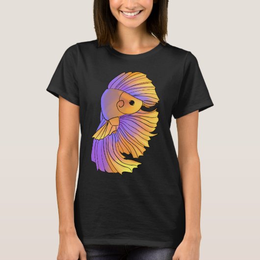 Paradijs vis t-shirt (Voorkant)