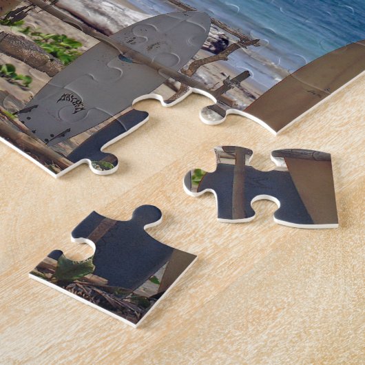 paradijs voor surfers legpuzzel (Zijkant)