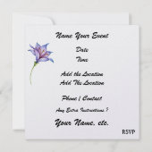 Paradijselijk strand kaart (Achterkant)