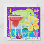 Paradijsfeest / Luau - SRF Kaart (Voorkant)