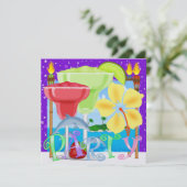 Paradijsfeest / Luau - SRF Kaart (Staand voorkant)