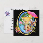 Paradijsstrand Kaart (Voorkant / Achterkant)