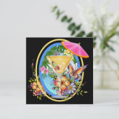 Paradijsstrand Kaart (Staand voorkant)